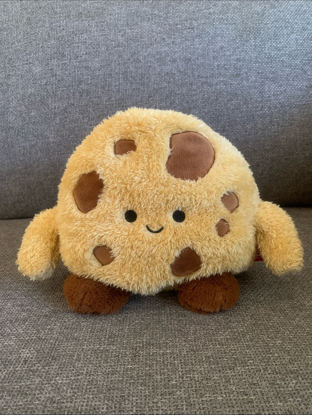 Russ Bum Bumz Plush Chocolate Chip Cookie Stuffed Toy 10”L